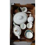 A collection of pottery including Royal Doulton Kingston part Tea set,