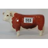 Beswick Hereford bull 1363A