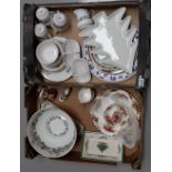 A collection of pottery including Royal Albert Old Country Roses,