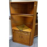 Quality Teak Corner Display Unit