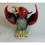 Peggy Davies "The Phoenix" Grotesque Bird limited edition one off colourway Inspired by Martin Bros