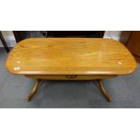 Jentique coffee table with single draw
