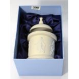 Wedgwood Bijoux limited edition lidded vase in original box