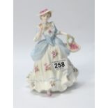 Coalport Figure Strawberries Scarlet Strawberries, Compton and Woodhouse Ltd Edition ,