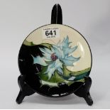 Moorcroft Sea Holly plate