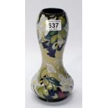 Moorcroft Honey Worts vase Ltd Edition 28cm tall