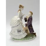 Royal Worcester The Proposal CW432 boxed with cert30