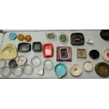 A collection of ceramic pub advertising ashtrays including Cutty Sark, Double Diamond, Jamesons,