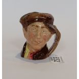 Royal Doulton rare small character jug Brown Pearly Boy