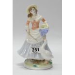 Royal Worcester Goose Girl CW132 Ltd Edition ,