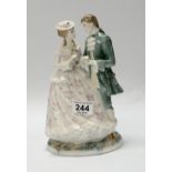 Royal Worcester The Betrothal Ltd Edition ,