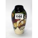 Moorcroft Anna Lilly vase 13cm tall