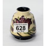 Moorcroft Pulstilla vase 8cm tall