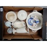 A collection of pottery to include Wedgwood Pot Purri & Briar Rose items,