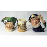 Royal Doulton large character jugs Cavalier,