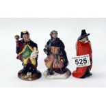 Royal Doulton miniature character figures Town Crier HN3261,