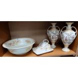 A collection of pottery to include Regal