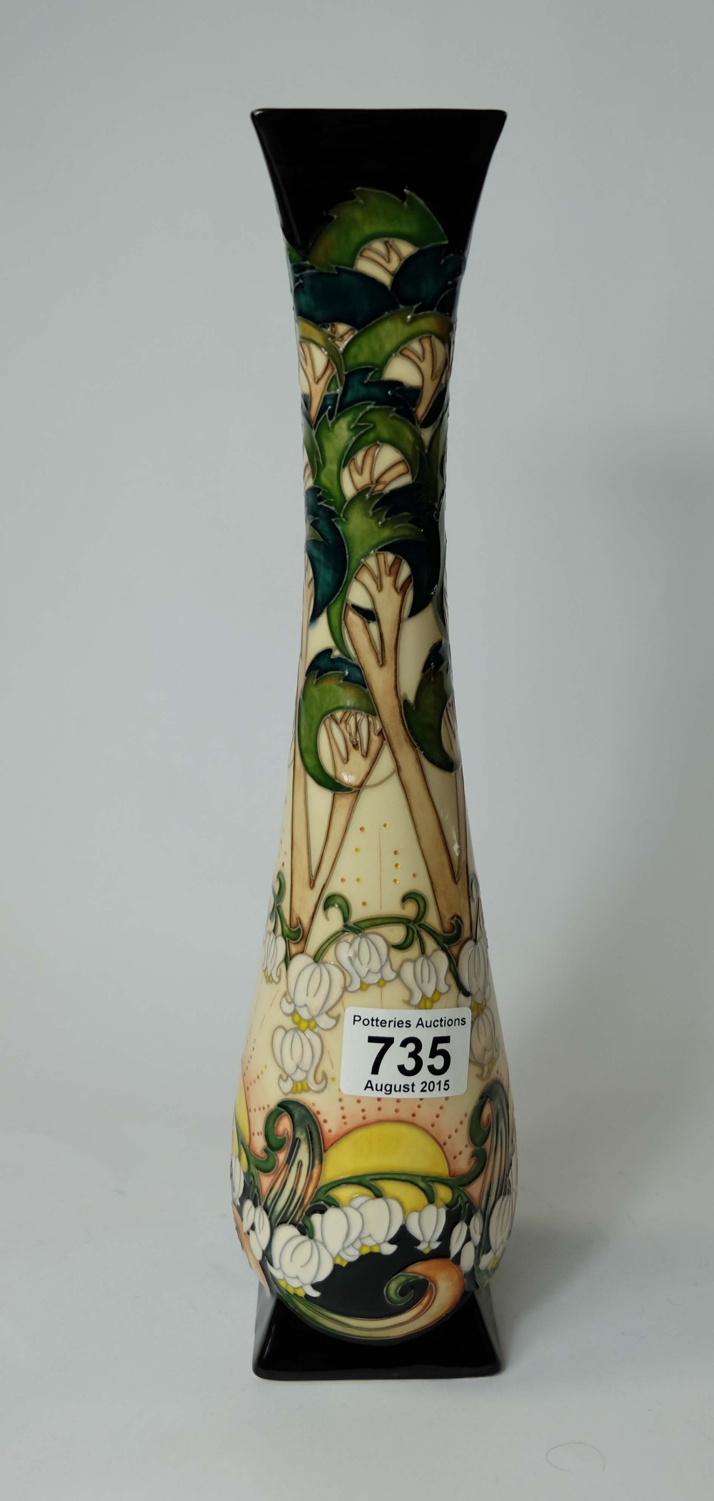 Moorcroft The Valleys Vase limited edition 36cm tall