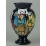 Moorcroft The Bus Stop limited edition vase 19cm