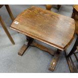 small oak occasional table