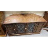 Oak reproduction television cabinet