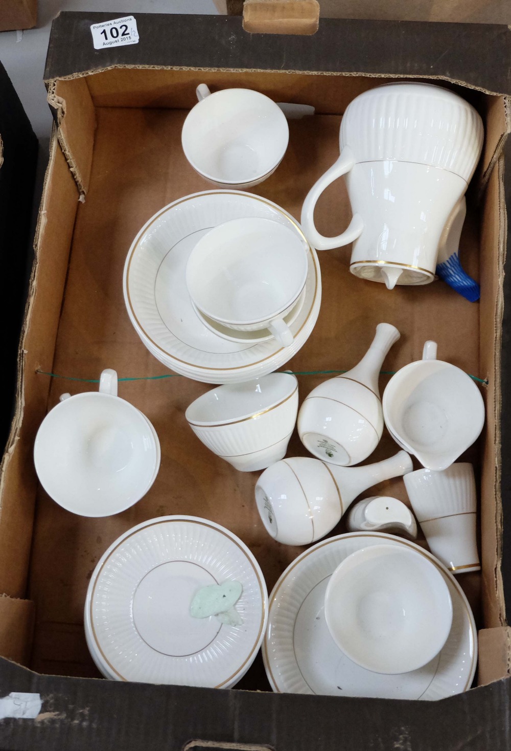 A collection of pottery to include Wedgwood Insignia part dinner and tea ware to include plates,