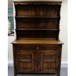 Quality reproduction oak welsh dresser by Bevan Funnell