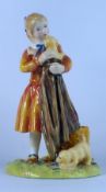 Royal Doulton figure Puppy Love HN3371 from the Age of Elegance series