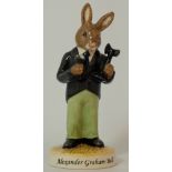 Royal Doulton Bunnykins figure Alexander Graham Bell DB436,