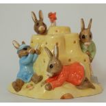 Royal Doulton Bunnykins Sandcastle moneybox DB228