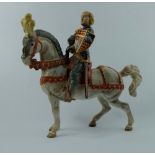 Beswick Knight in Armour on dappled grey horse 1145