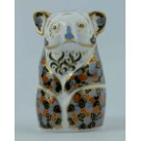 Royal Crown Derby paperweight Queensland Koala, limited edition for Sinclairs, Gold stopper,