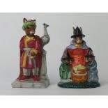 Royal Doulton limited edition Bunnykins figures Witches Cauldron DB293 and Arabian Nights DB315 (2)