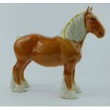 Beswick Palomino Shire Horse 818