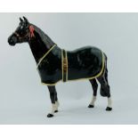 Beswick black Welsh Mountain Pony,