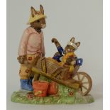 Royal Doulton Bunnykins Tableau figure Home Grown DB429