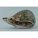 Royal Crown Derby paperweight Ashbourne Hedghog, limited edition of 500 for Sinclairs ,