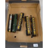 A collection of OO gauge railway models