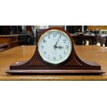 Mahogany mantle clock