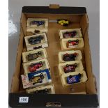 A collection of Lledo Days Gone Die cast advertising toy vans and trucks (13)