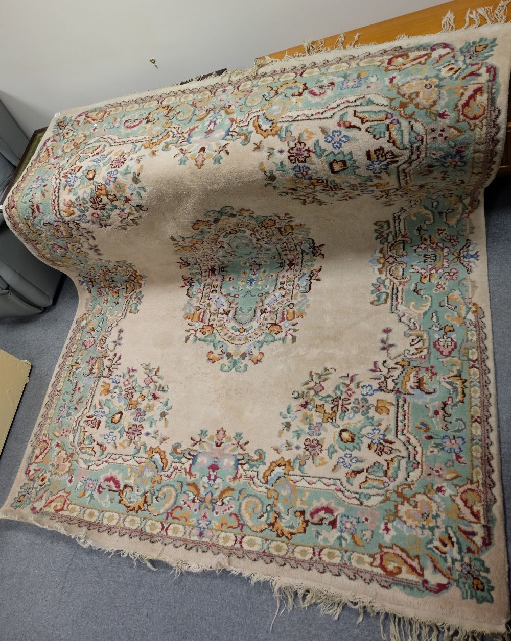 Large woolen carpet