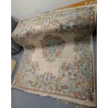 Large woolen carpet