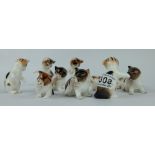 A collection of Royal Doulton kittens to include HN2580, HN2584, HN2582,