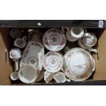 A good collection of Royal Grafton Malvern dinnerware to include tureens, plates, saucers,