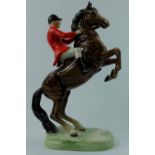 Beswick rearing huntsman on horse 868