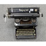 Imperial manual typewriter