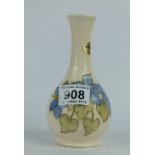 Moorcroft vase decorated in the Canpanula design,