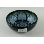 Moorcroft limited edition Nova Foresta bowl width 16.