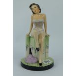 Kevin Francis Peggy Davies figure Marilyn Munroe in different colour way of green,