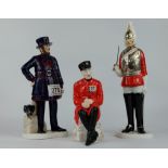 Coalport figures, Beefeater,